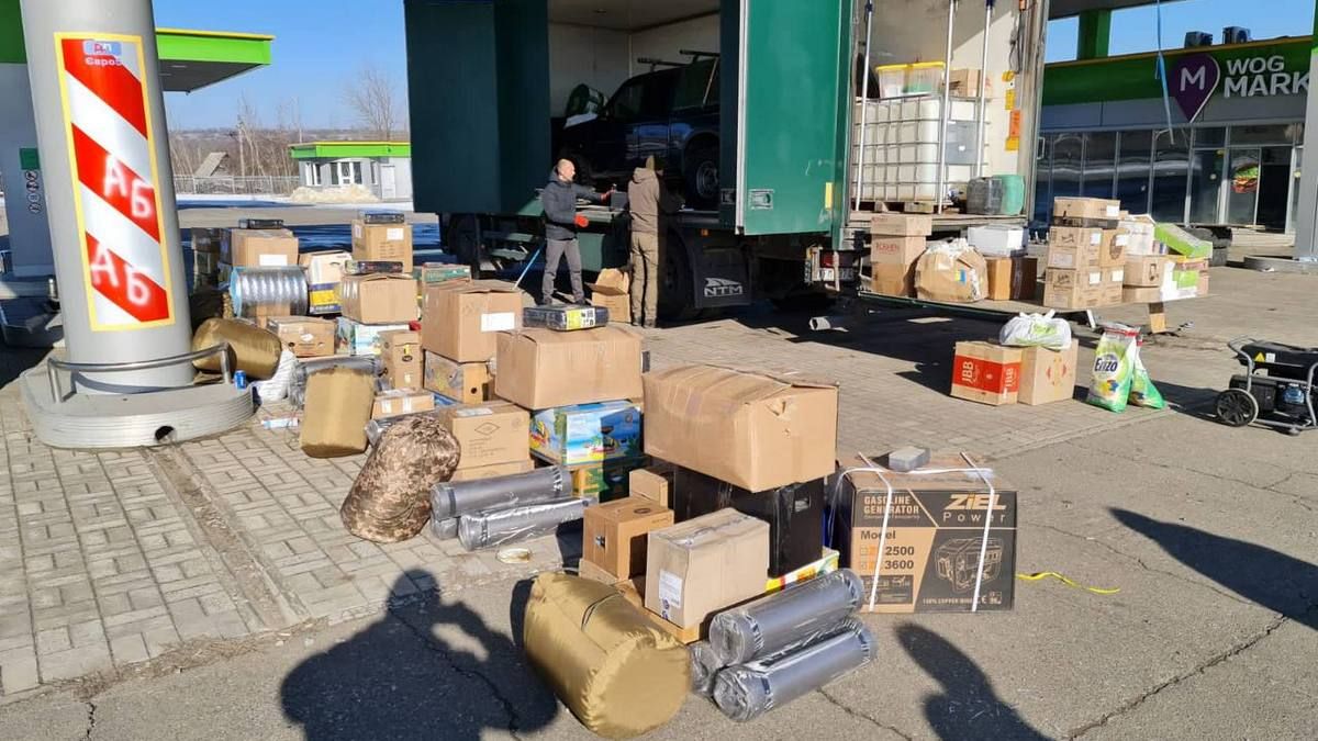 Чергову допомогу волонтери передали "едельвейсам" 2