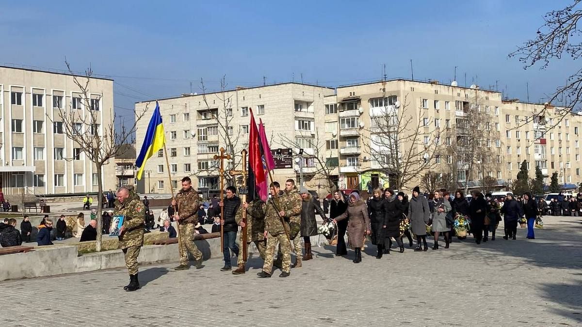 Загиблого Героя з Городенки Андрія Гайсана провели в останню дорогу 3