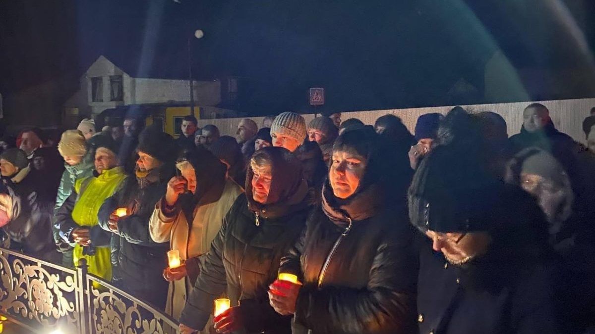 У Городенці зустріли загиблого Володимира Березовського 1