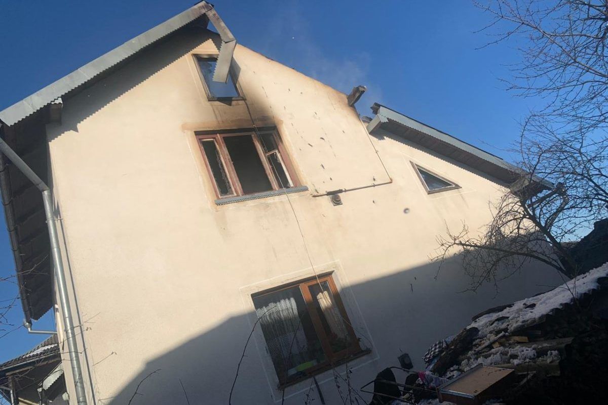 У Коршеві загорівся житловий будинок 1