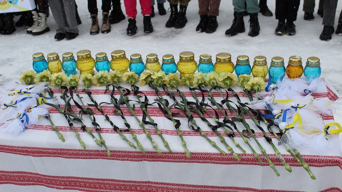 У Делятинській громаді вшанували пам'ять загиблих Героїв 5