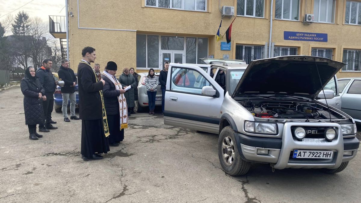 Нижньовербізька громада передасть чергове авто на передову 1