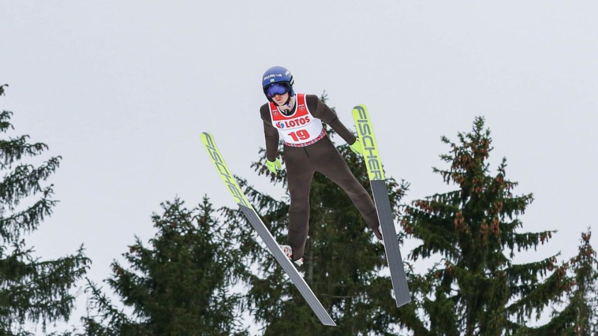 Євген Марусяк з Криворівні повторив ще один рекорд України зі стрибків із трампліна