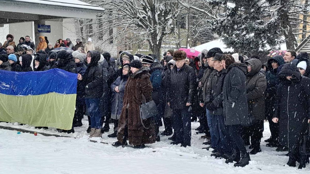 Отинія зустріла загиблого Героя Дмитро Годованця 2