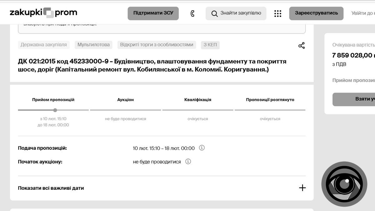 У Коломиї планують відремонтувати вул. Кобилянської 1