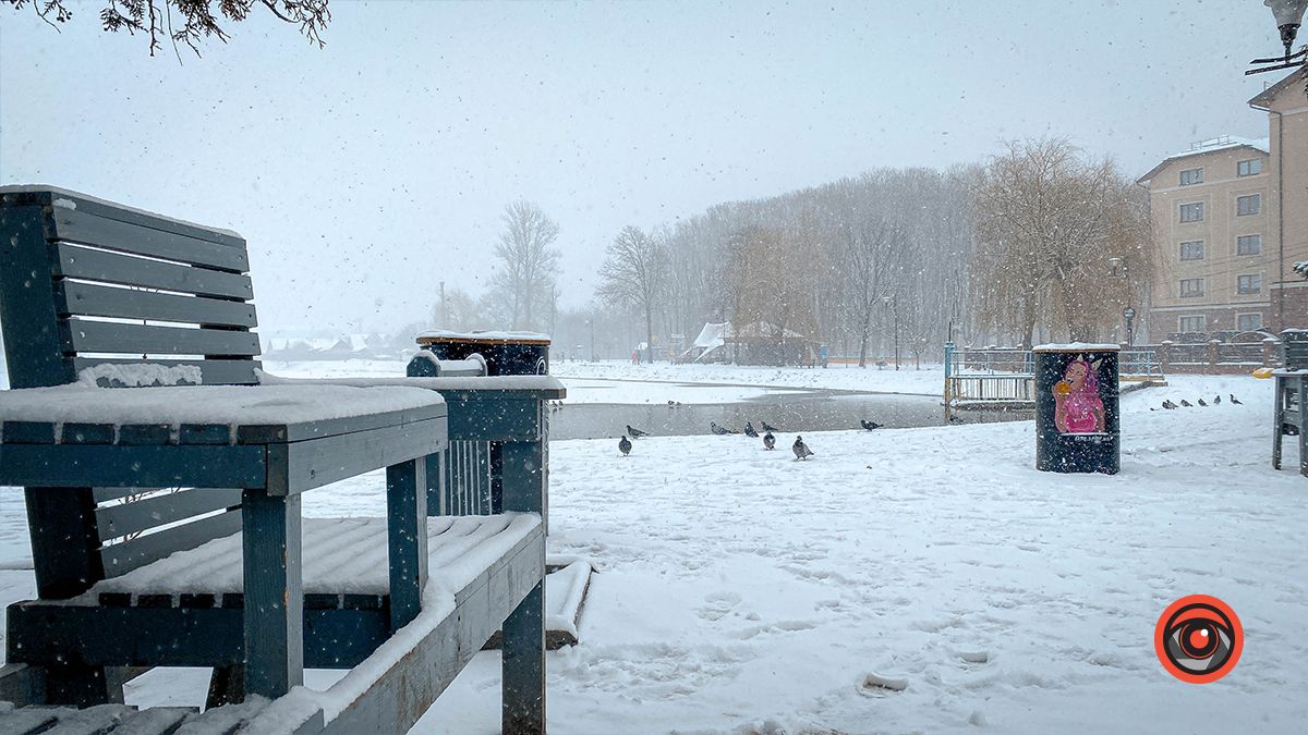 Краса засніженого озера у Коломиї | Фоторепортаж 3