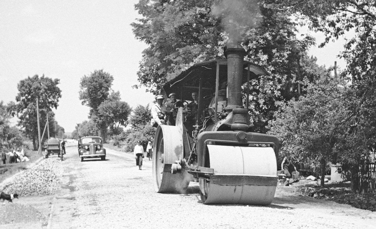 ремонт дороги в Коломиї у ХХ ст