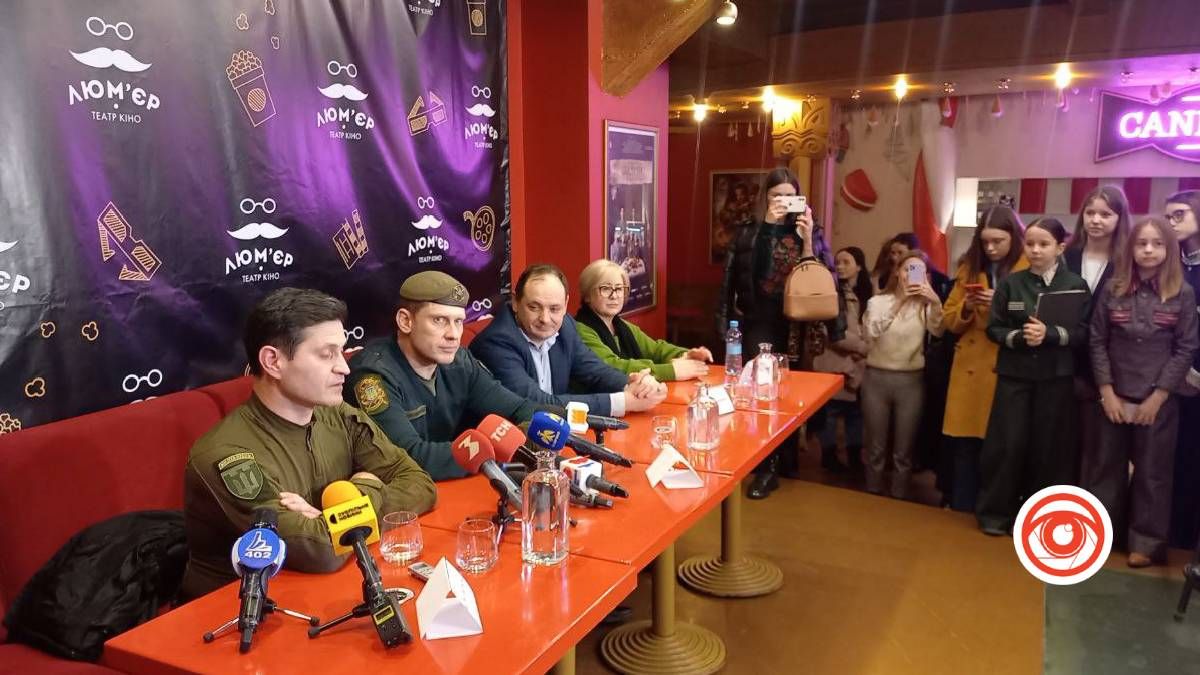 В Івано-Франківську показали фільм про відважність луганських прикордонників