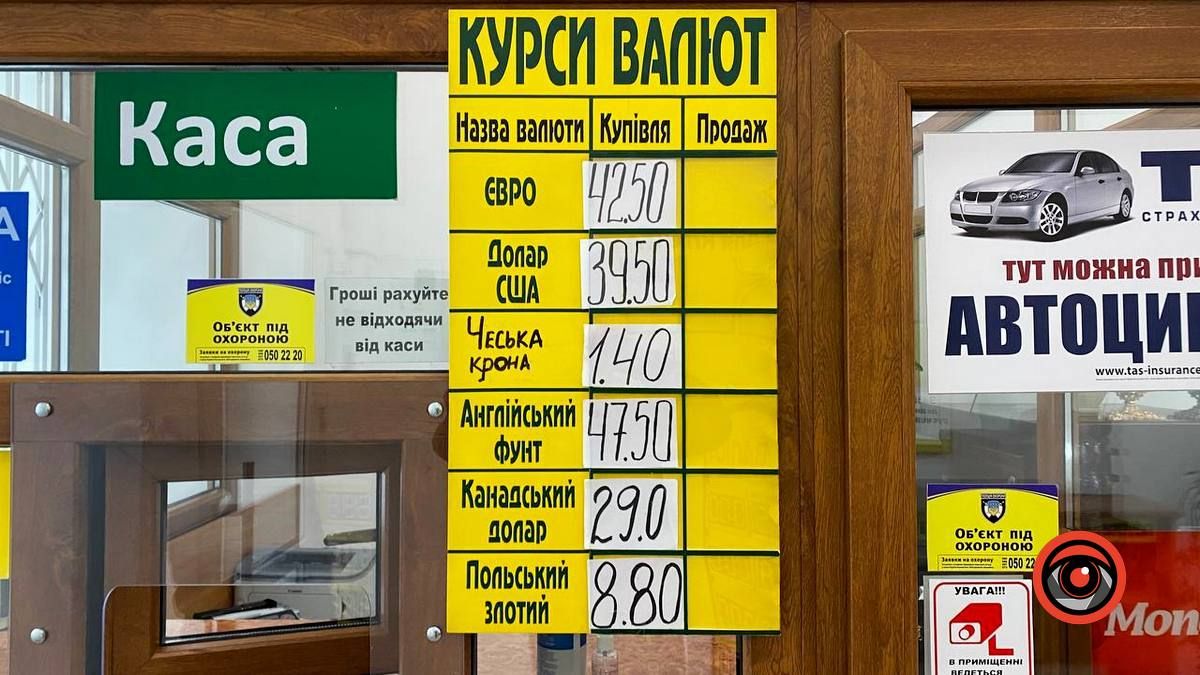 Знову вниз: курс валют у Коломиї 4 лютого 1