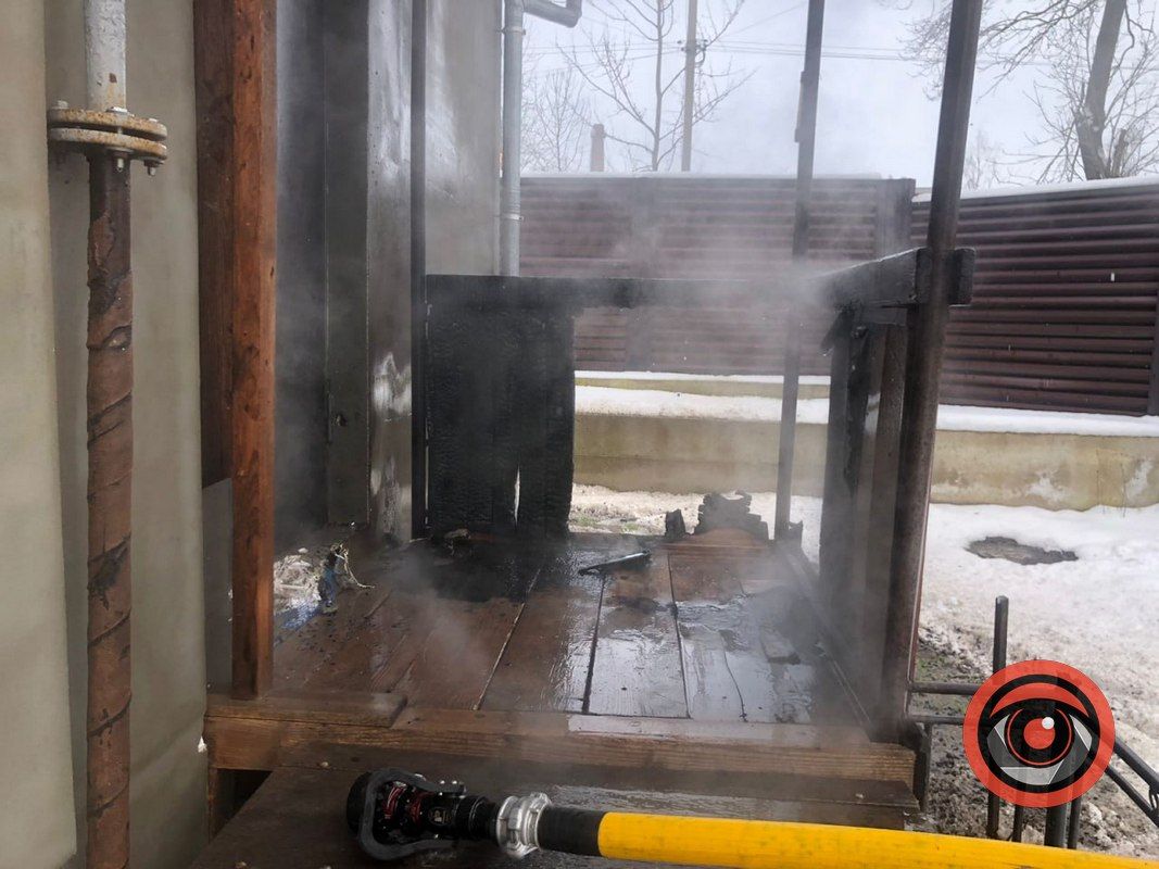 Недільна пожежа у Коломиї на вулиці Хмельницького 5