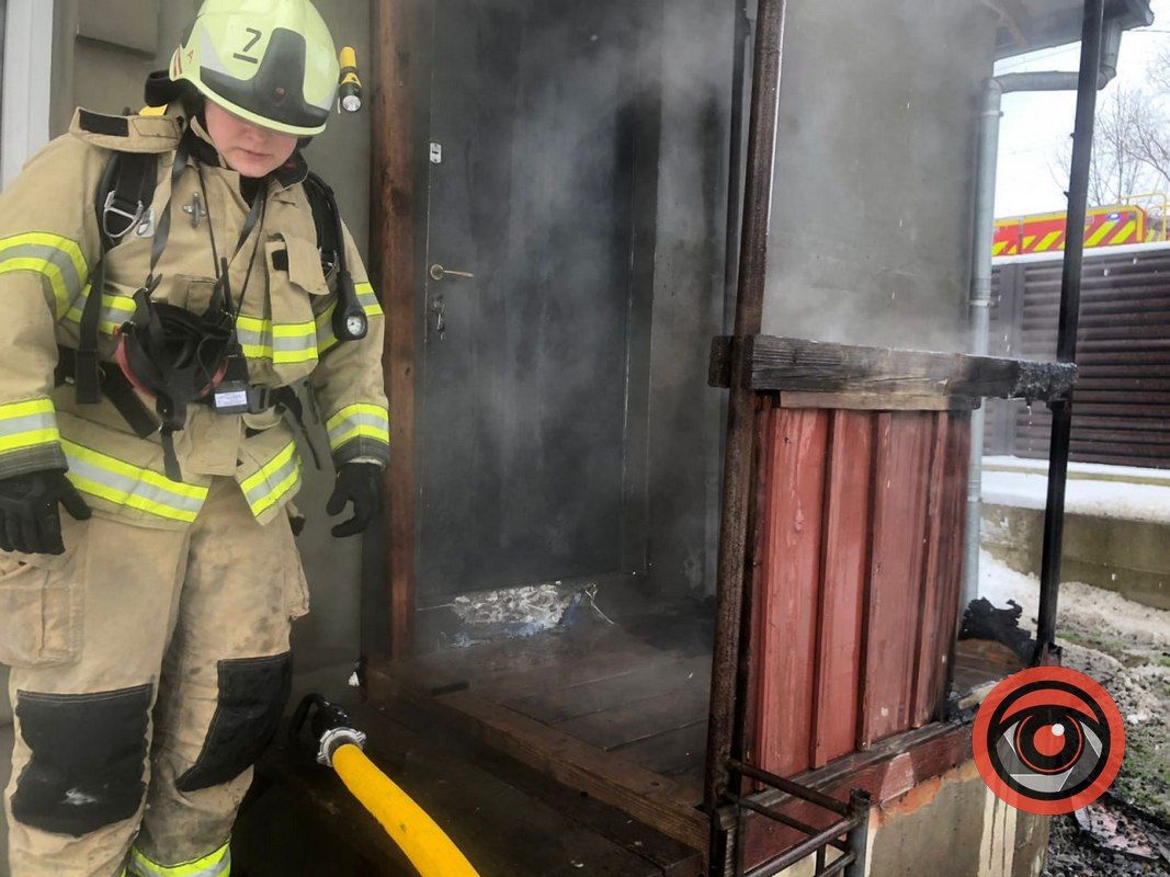 Недільна пожежа у Коломиї на вулиці Хмельницького 4