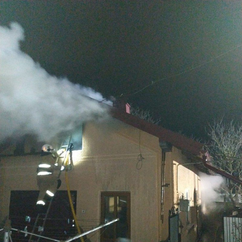 У селі на Городенківщині сталася пожежа 3