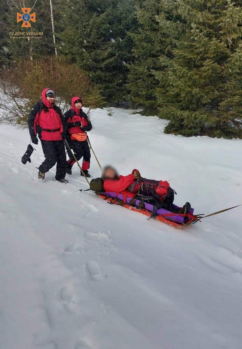 У горах на Верховинщині травмувалося троє туристів з Дніпропетровщини 3