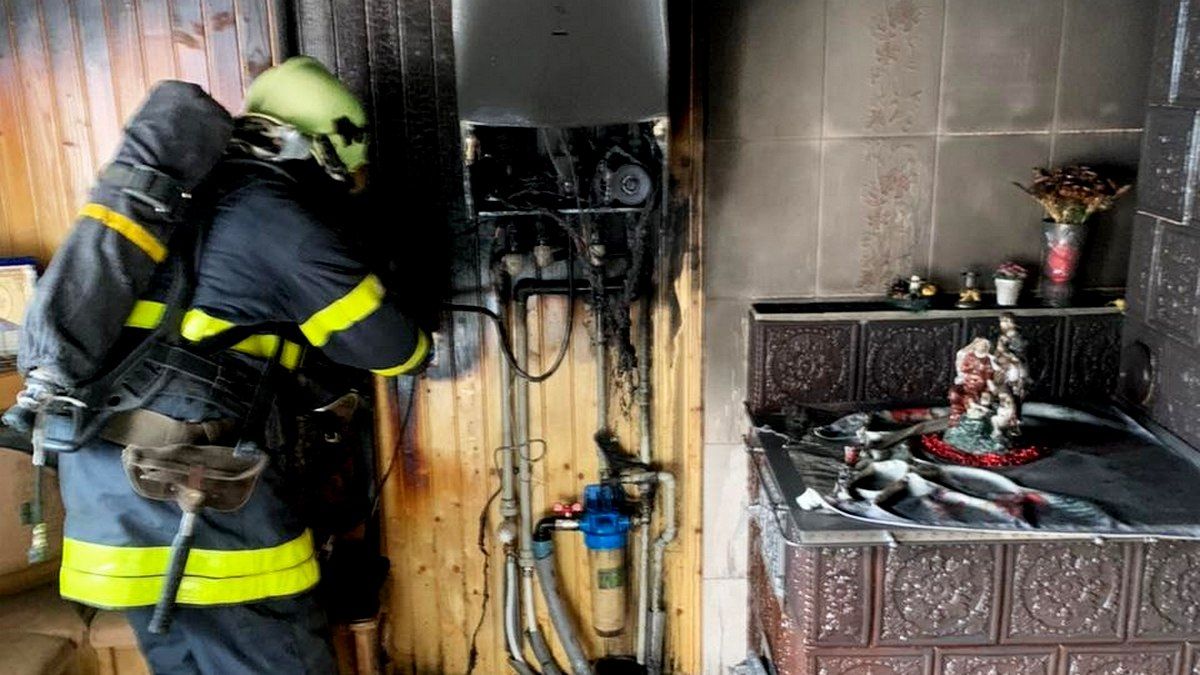 На Коломийщині горів житловий будинок