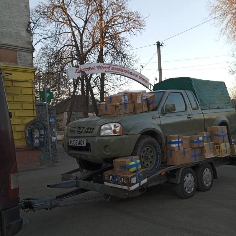 З Лісного Хлібичина відвезли чергову допомогу на Запорізький та Донецький напрямки 3