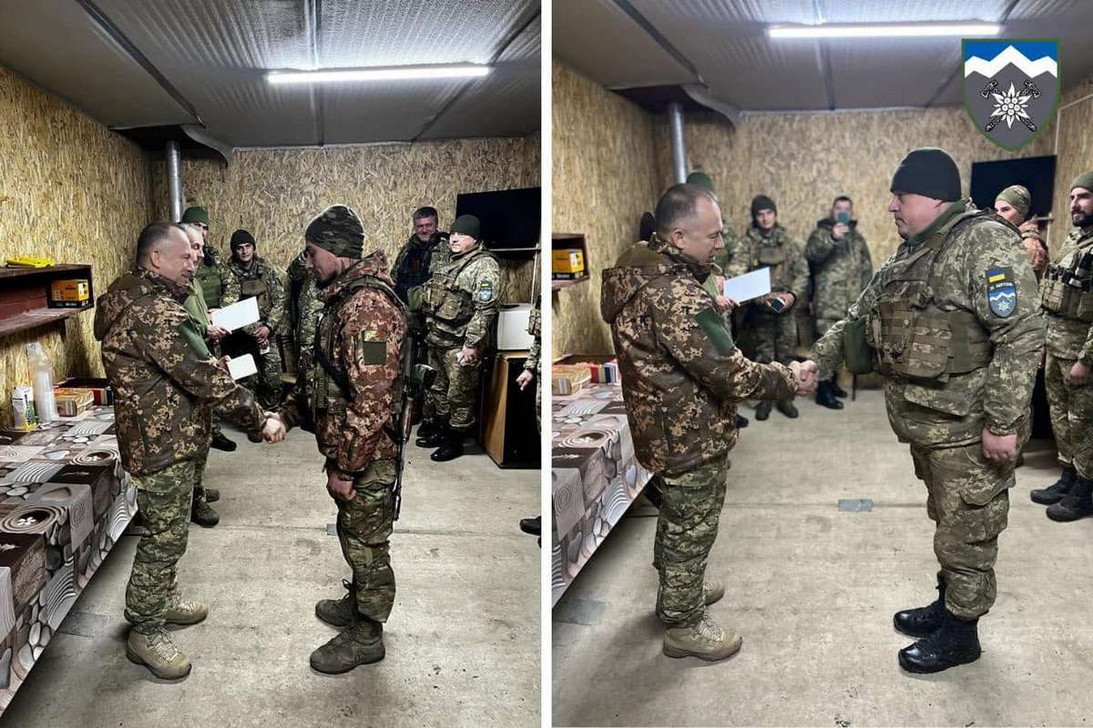 Нагороди воїнам "десятки" вкотре вручив командувач Сухопутних військ 1
