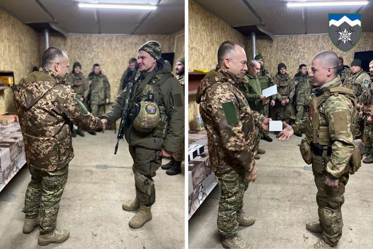 Нагороди воїнам "десятки" вкотре вручив командувач Сухопутних військ 7