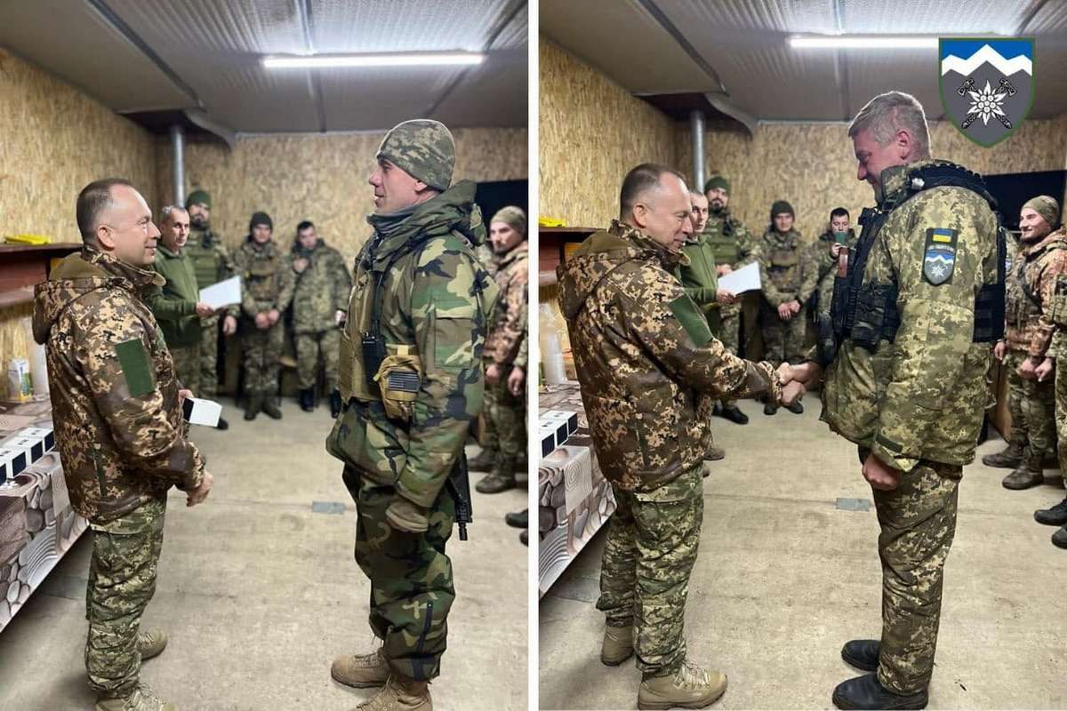 Нагороди воїнам "десятки" вкотре вручив командувач Сухопутних військ 6