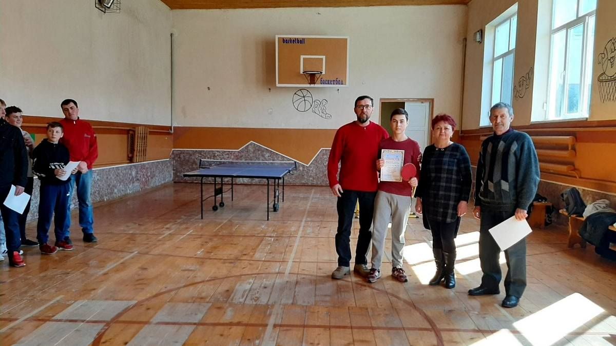 У Шепарівцях провели турнір з настільного тенісу: відомі переможці 1