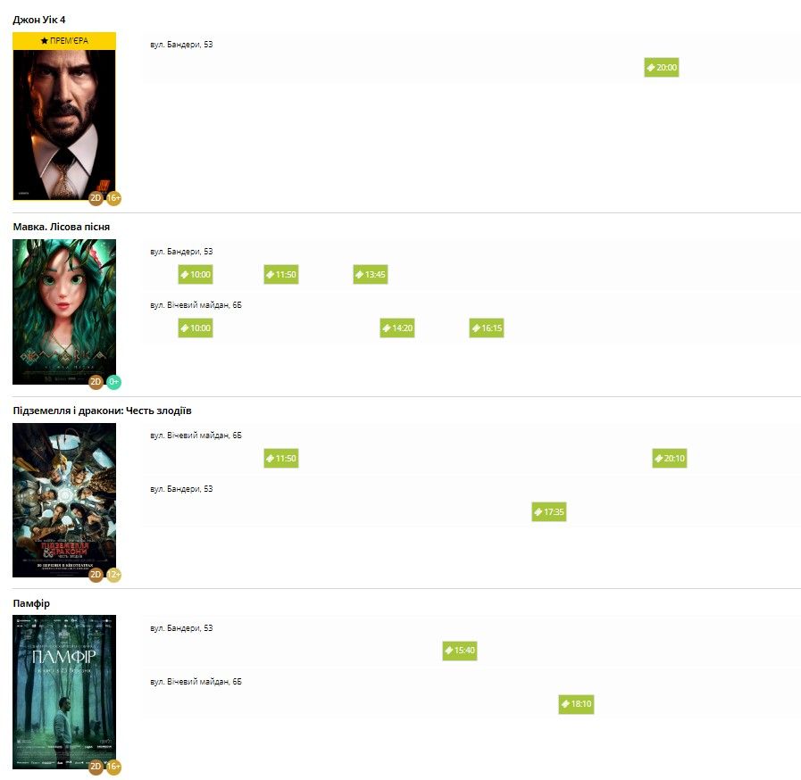 Куди піти у Коломиї 30 березня 1