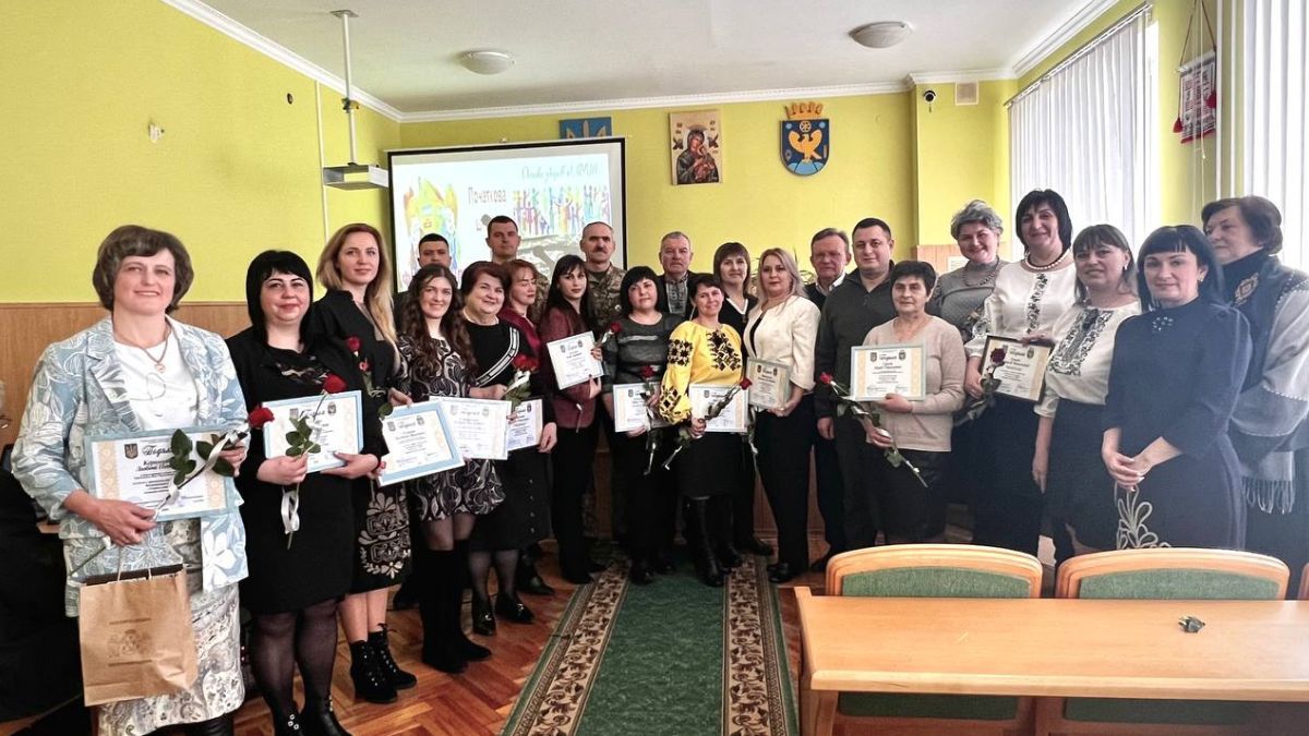 У Коломиї відбулися урочистості з нагоди І туру Всеукраїнського конкурсу "Учитель року-2023"