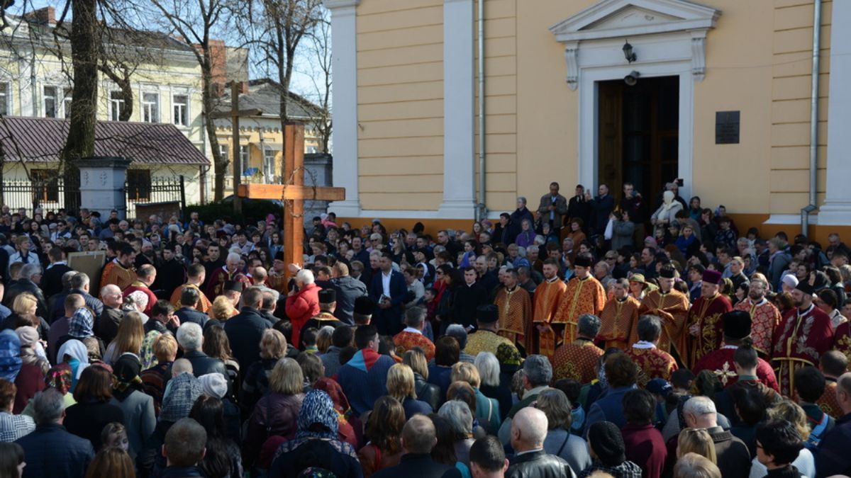 Вулицями Коломиї пройде Хресна дорога