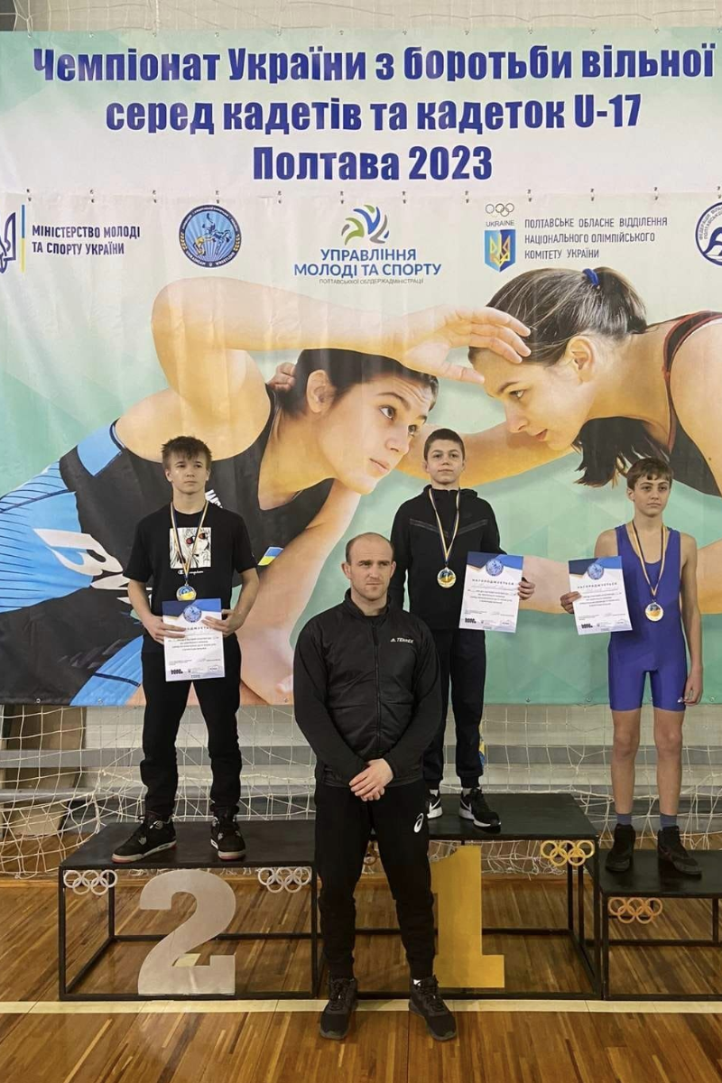 Владислав Кайдаков з Коломиї виборов перше місце на Чемпіонаті України з вільної боротьби 1