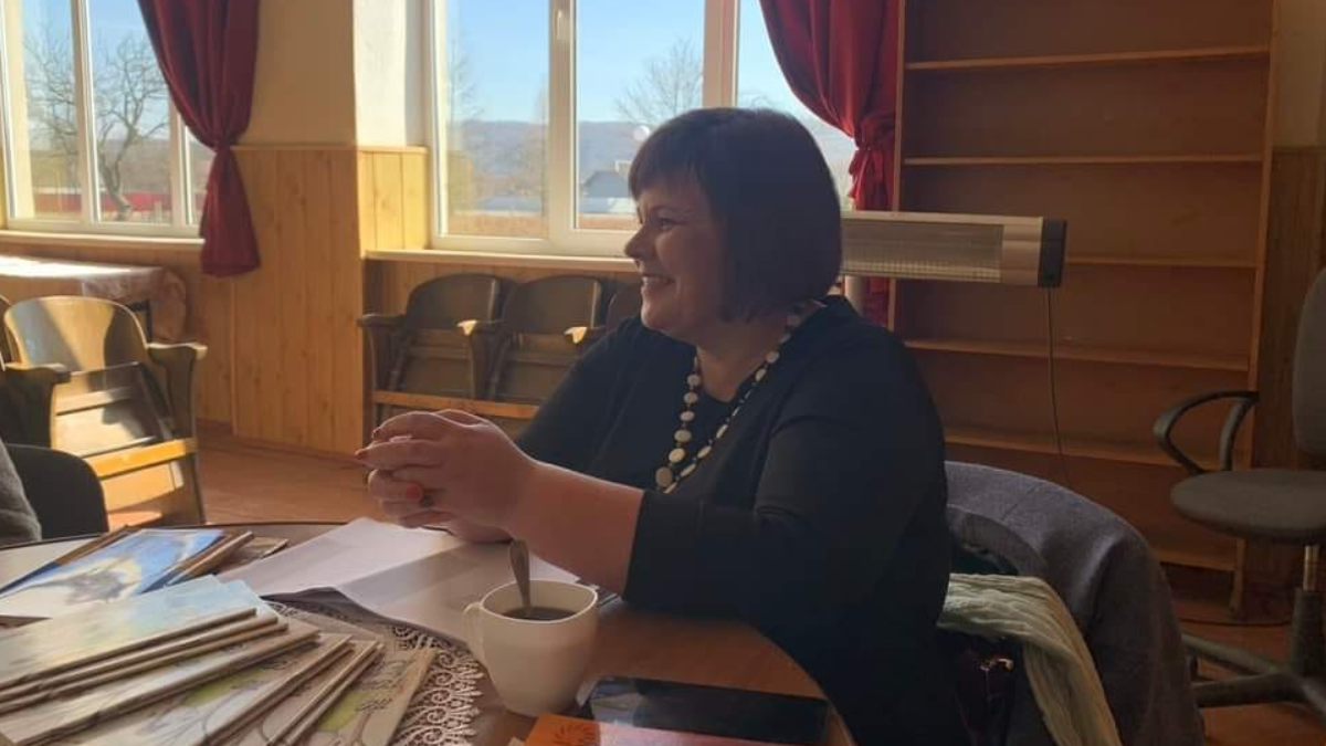 У Іванівцях відбулася зустріч з письменницею Мирославою Гордєєвою-Мельник 1