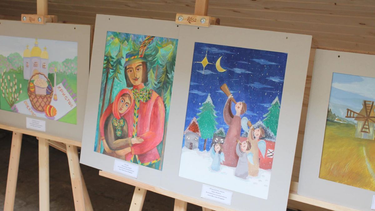 "Творчість Ярослава Пстрака очима дітей": у Коломиї презентували виставку 7