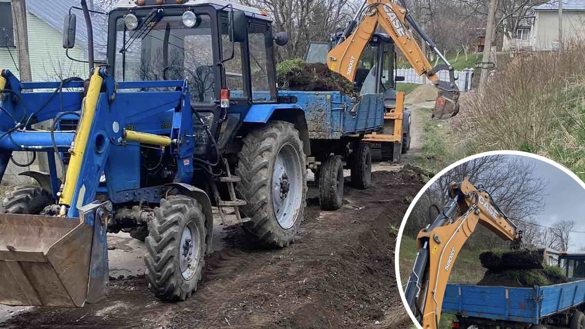 У Снятині облагороджують узбіччя та шанці