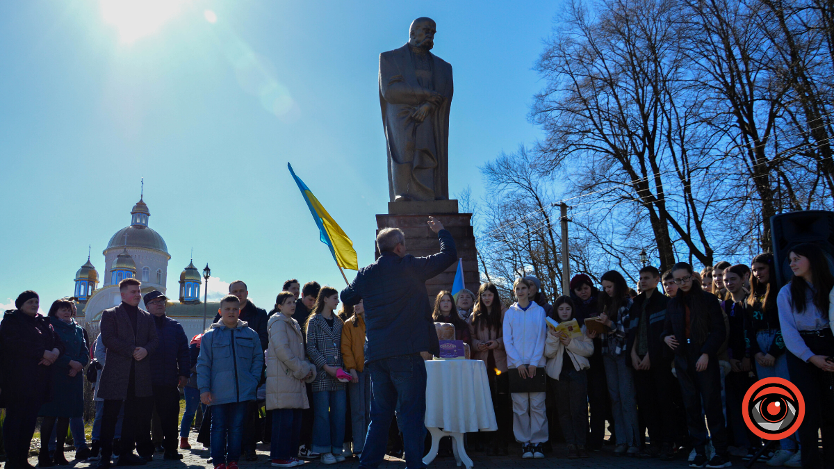 У Нижньовербізькій ОТГ вшанували пам'ять Великого Кобзаря