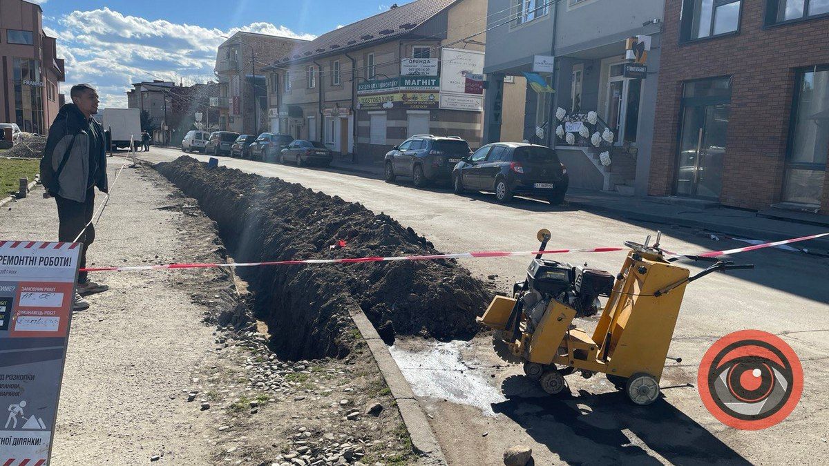 Вулиця Ірини Вільде частково перекрита 1