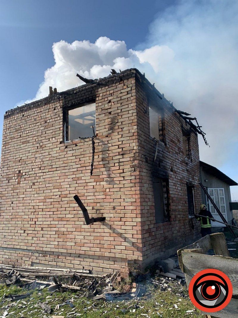 У Заболотівській громаді горів житловий будинок 1