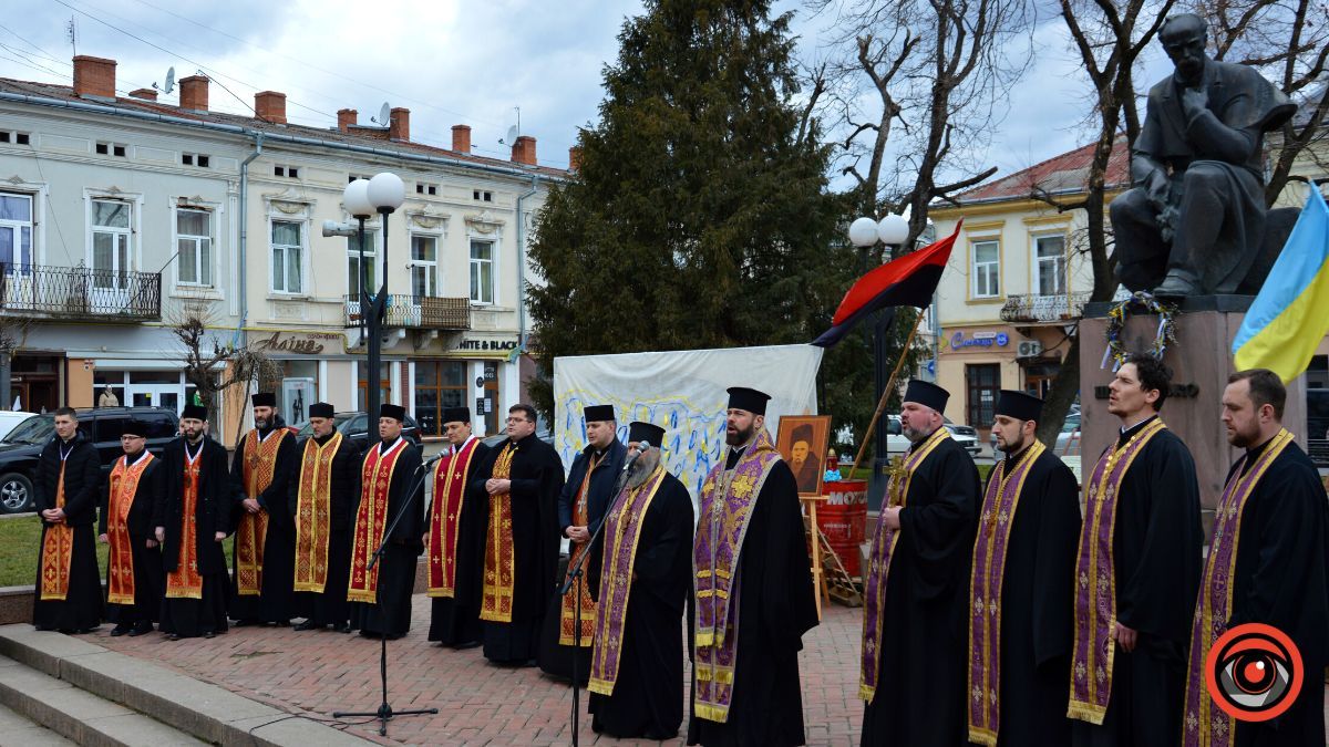 Коломияни вшанували пам'ять Тараса Шевченка 3