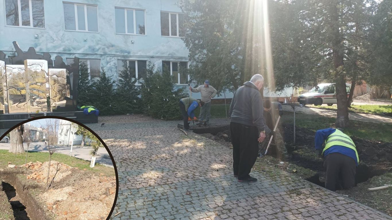 У Городенці облаштовують меморіальну стелу всім, хто боровся за Україну