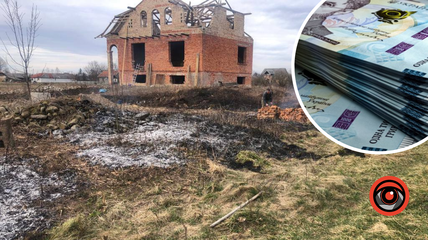 На Коломийщині оштрафували чоловіка, який палив суху траву