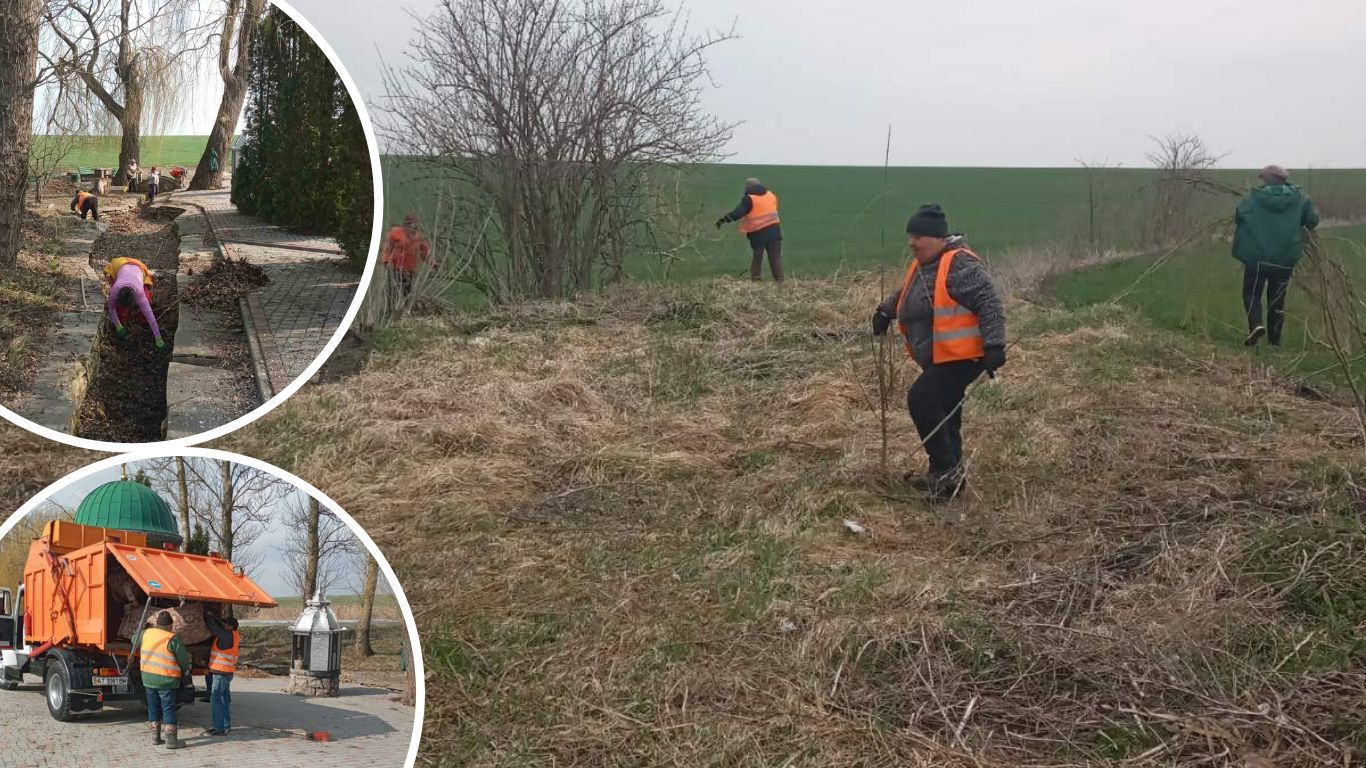 У Городенці толока: комунальники облагороджують місто