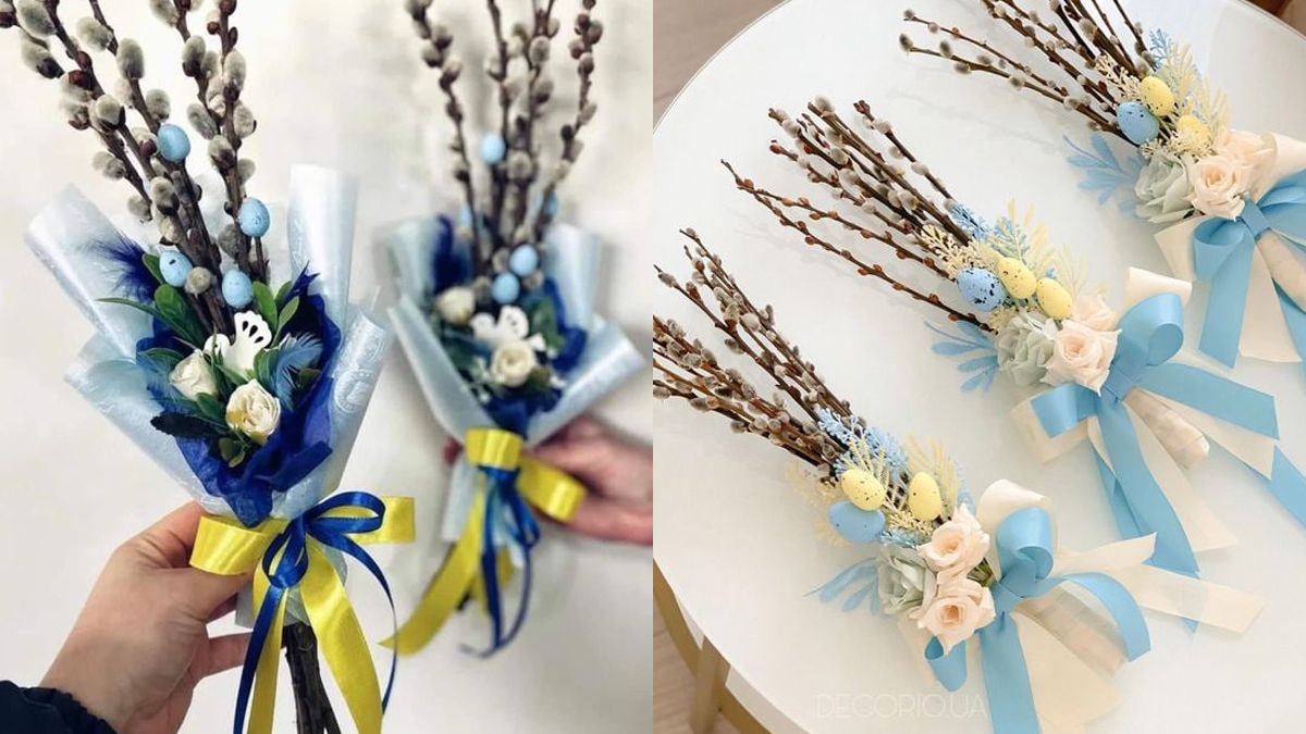 Як прикрасити вербові гілочки до свята: ідеї декору 2