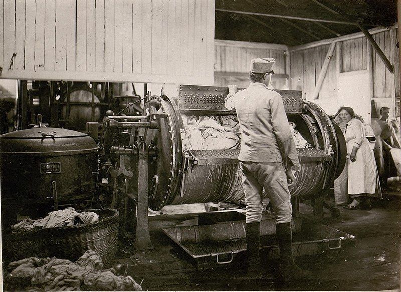 Парова пральня в Коломиї, 1917р.