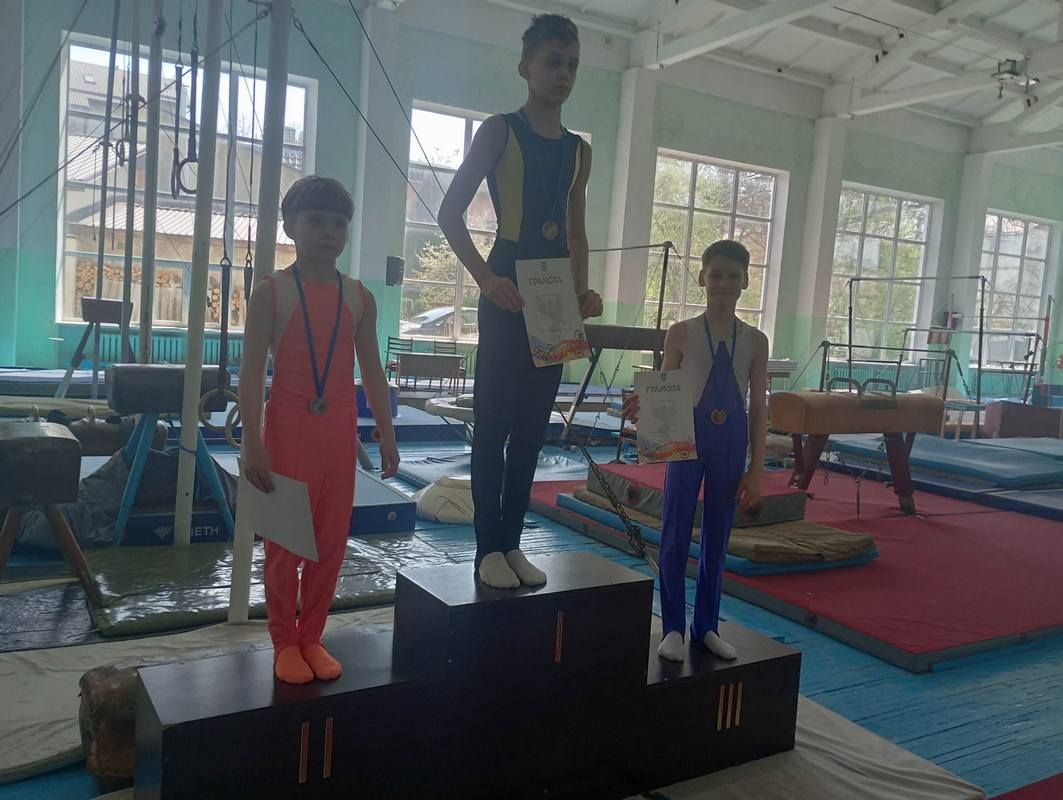Коломийські гімнасти знову на п'єдесталі 2