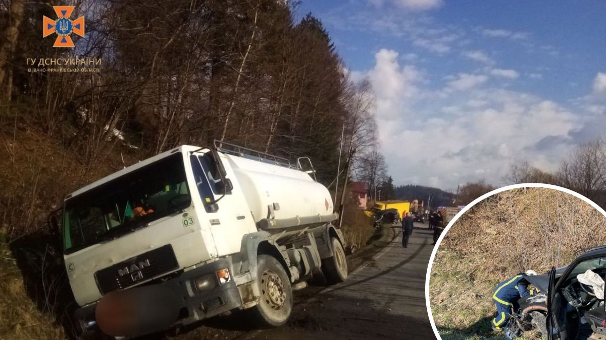 На Яремчанщині ДТП за участі трьох авто: є постраждалі
