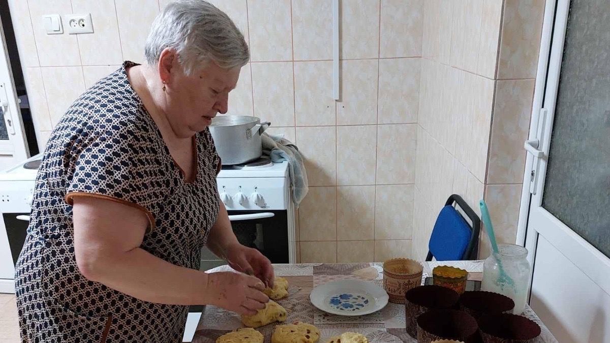 Як люди, які знайшли прихисток в Коломиї, до Великодня готувалися 1
