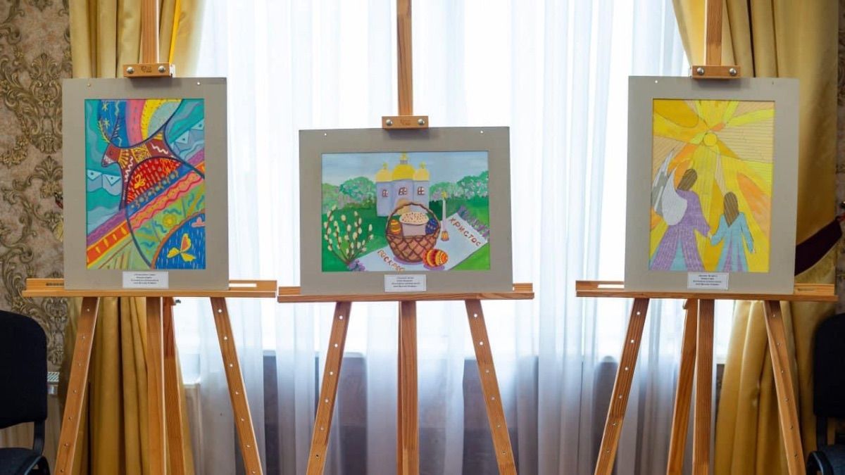 У Коломиї відкрили виставку "Великдень очима дітей" 3