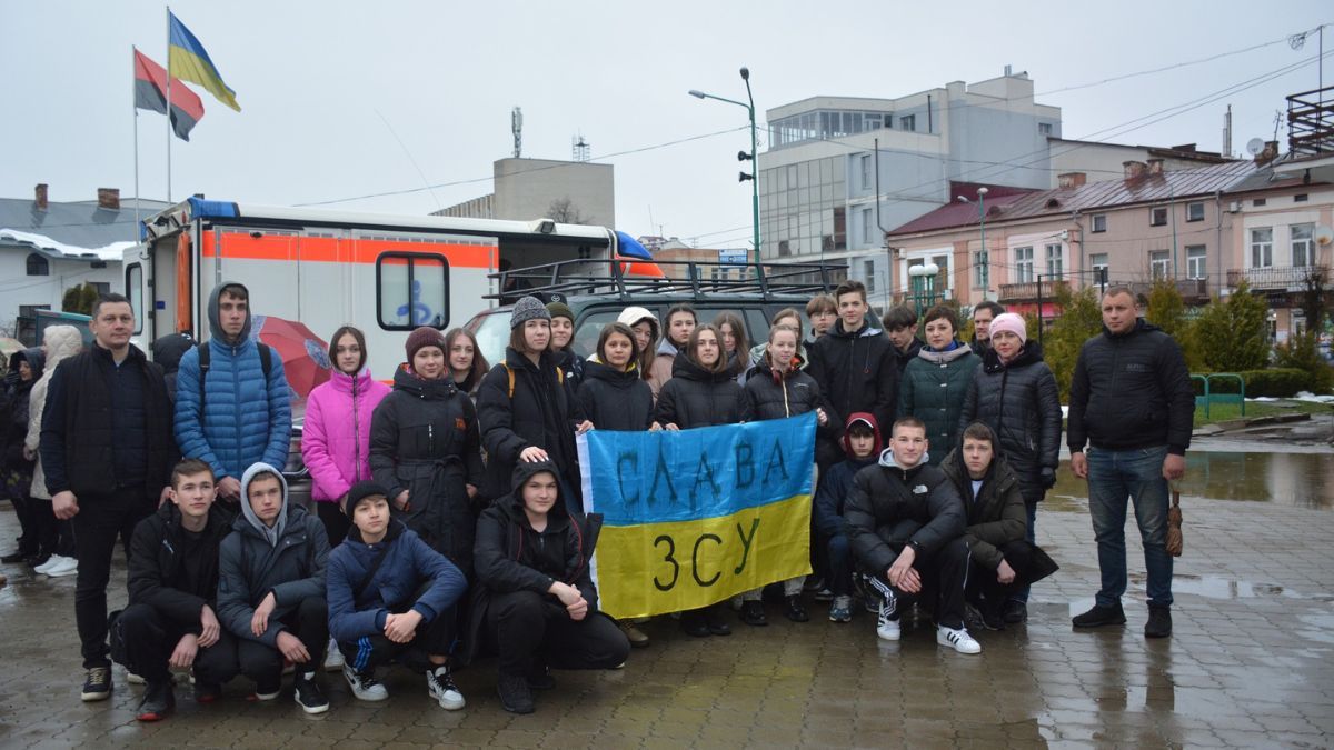 У Надвірній освятили кошики для захисників 1