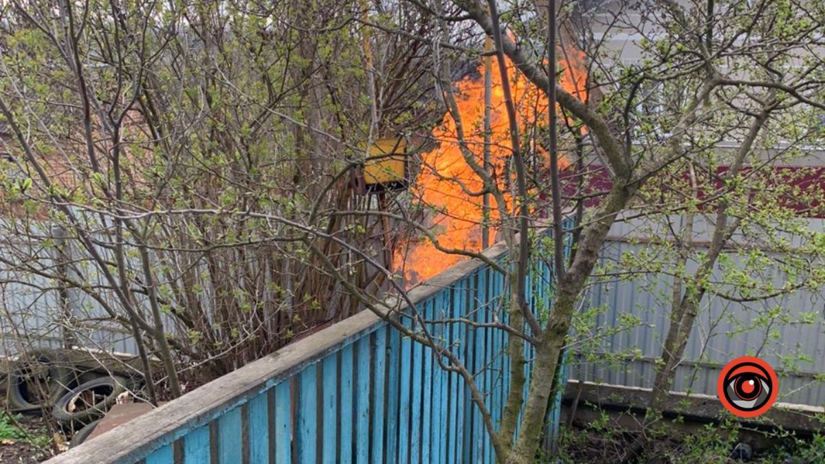 У Городенківській громаді зайнялася газова труба 2