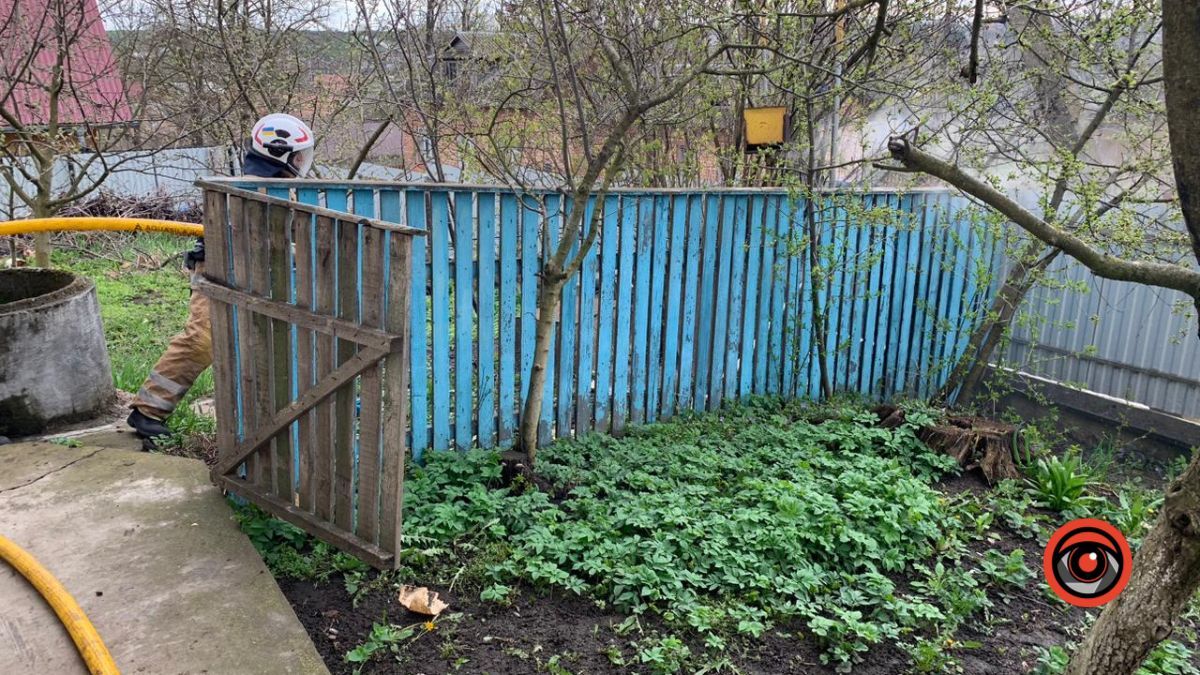 У Городенківській громаді зайнялася газова труба 1