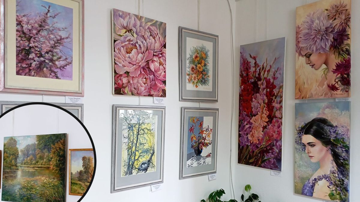 Живописом Галини Михайлюк можна помилуватися у Снятині