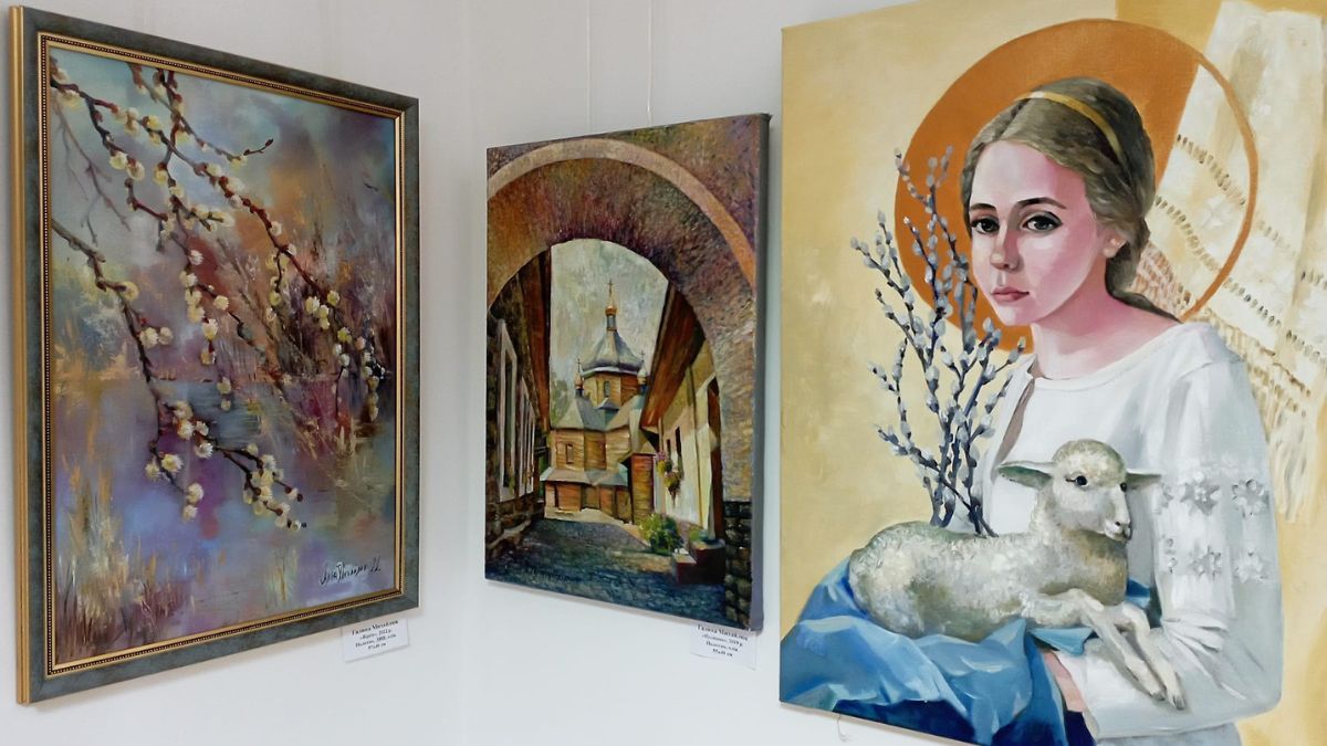 Живописом Галини Михайлюк можна помилуватися у Снятині 1