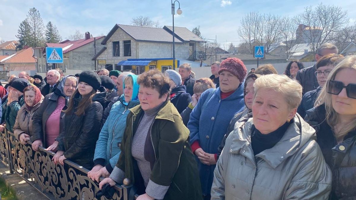 Городенківська громада зустріла загиблого воїна Василя Книгиницького 4
