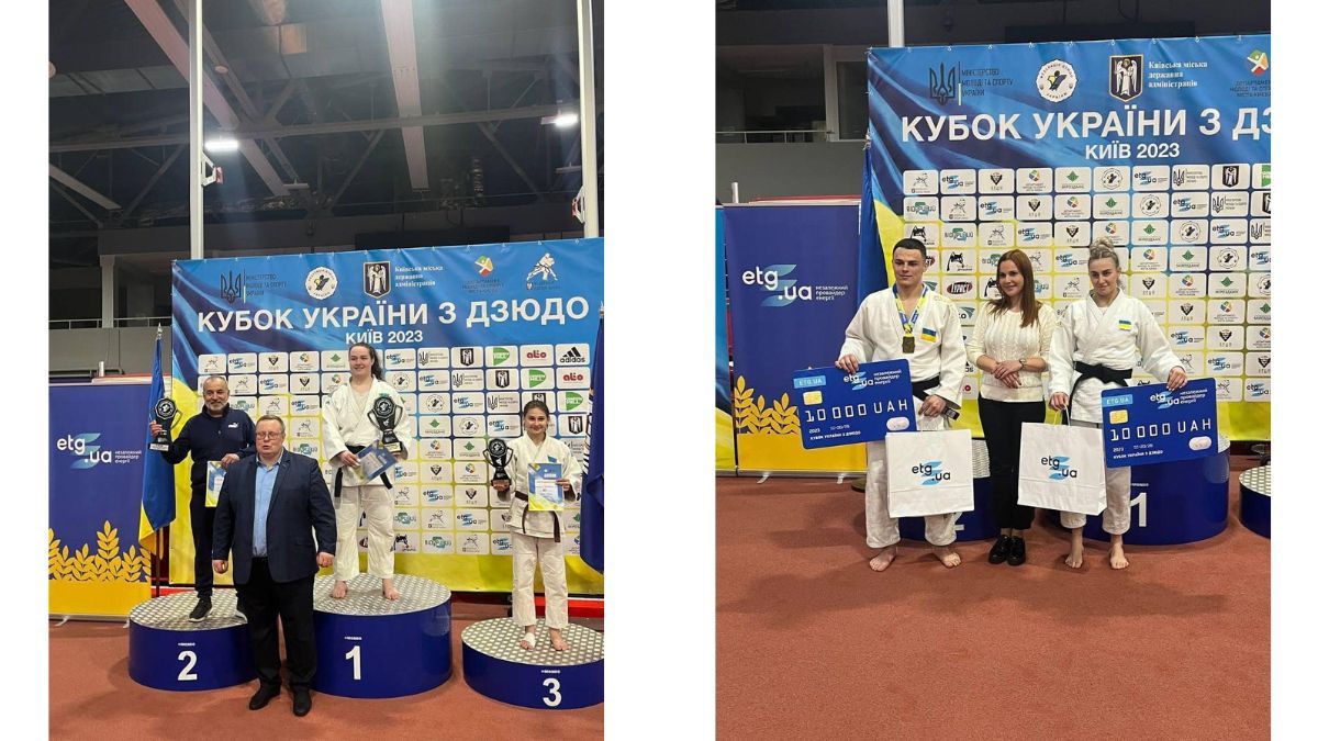 Надвірнянці здобули призові місця на Кубку України з дзюдо 1